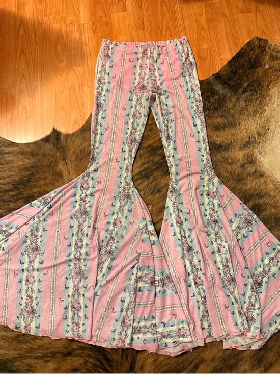 Sugar Thrillz Pants - Sugar Thrillz Long Flared Pants